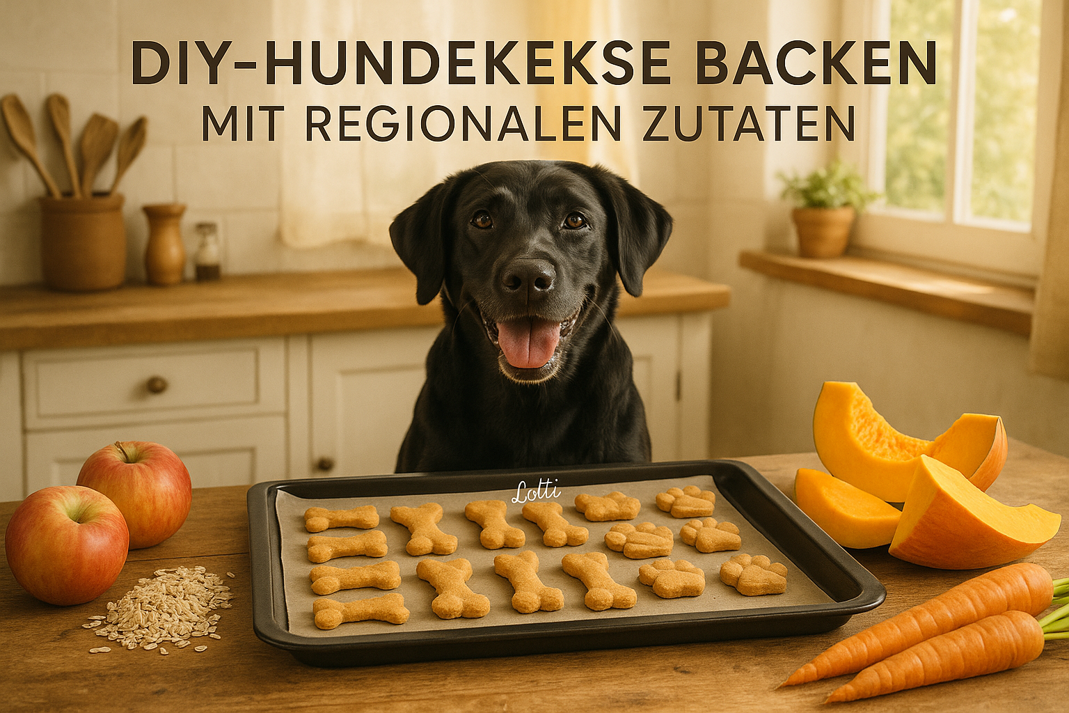 🐾 DIY-Hundekekse backen mit regionalen Zutaten