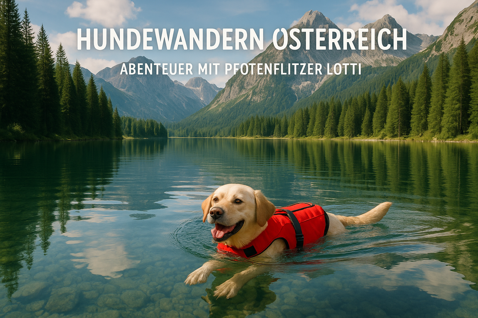 Hundewandern in Österreich: Abenteuer mit Pfotenflitzer Lotti