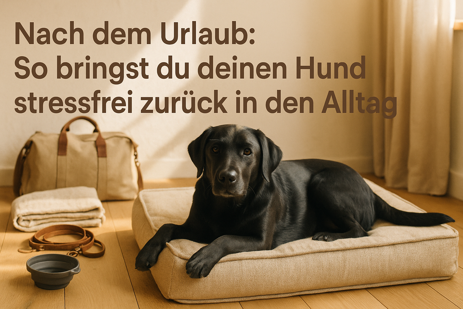 Hund nach dem Urlaub: Zurück in den Alltag – stressfrei & glücklich