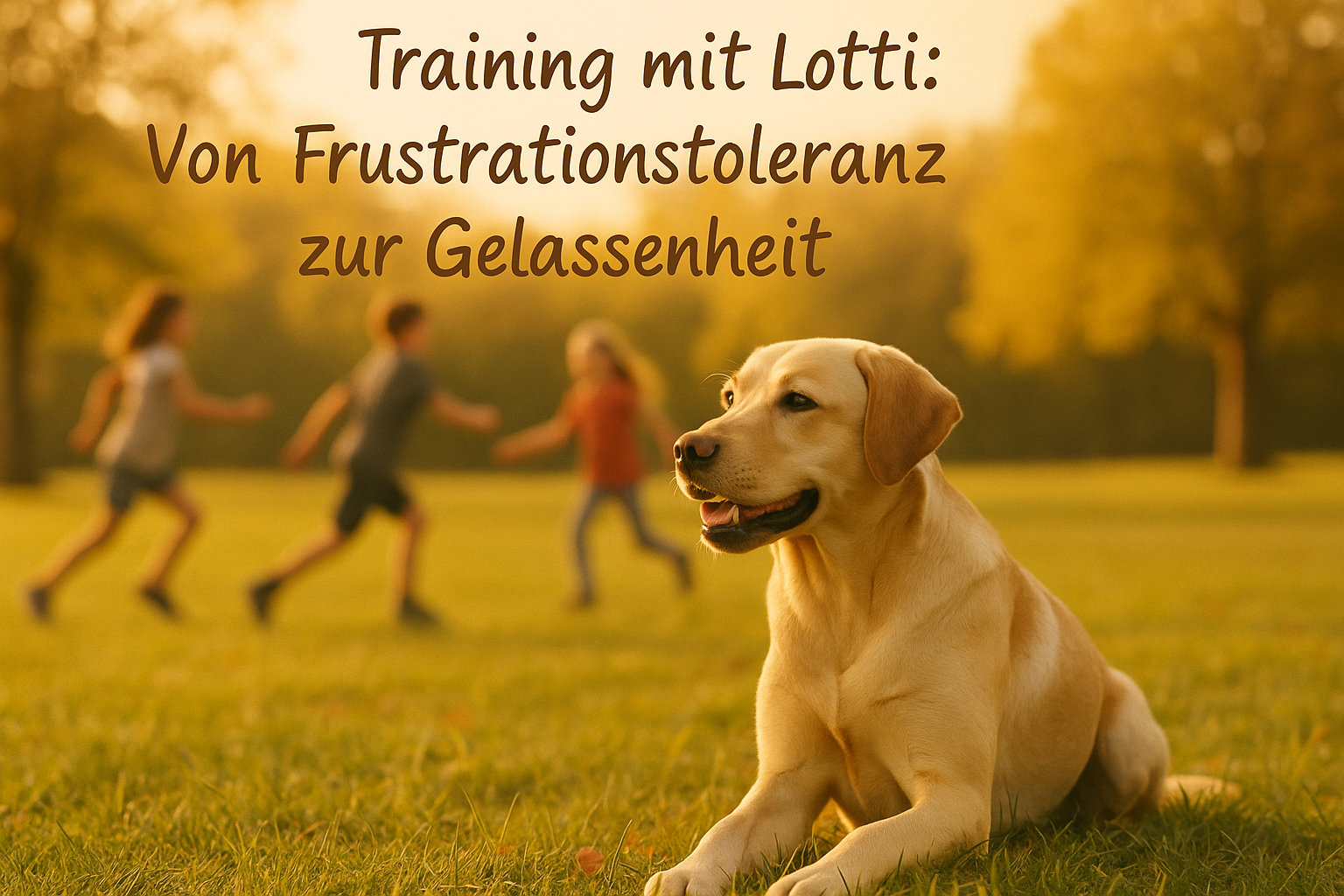 Training mit Lotti: Von Frustrationstoleranz zur Gelassenheit