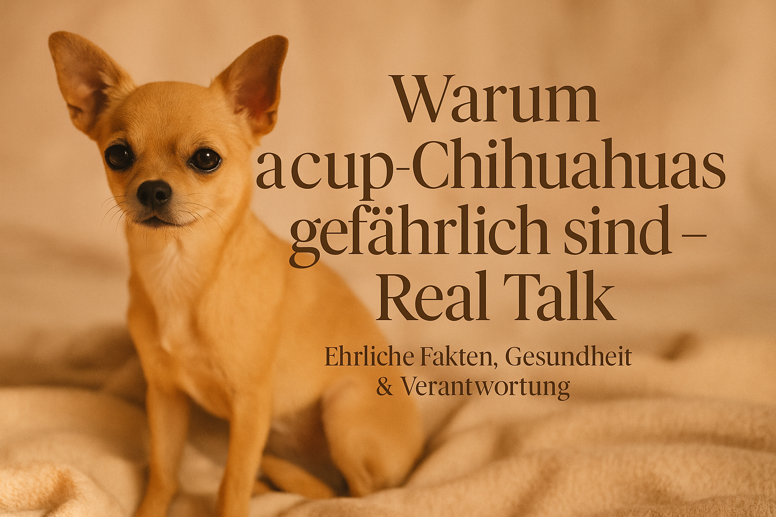 Warum Teacup-Zuchten gefährlich sind – Real Talk mit Verantwortung
