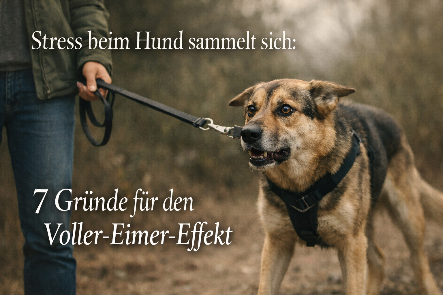 Stress beim Hund sammelt sich: 7 Gründe, warum dein Hund nicht grundlos explodiert – und was wirklich hilft