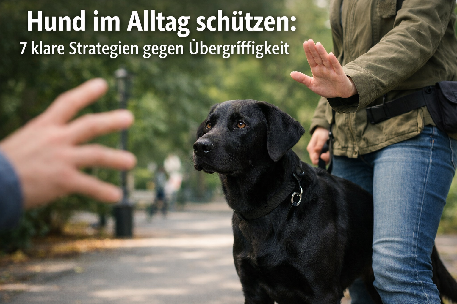 Hund im Alltag schützen: 7 klare Strategien gegen Übergriffigkeit