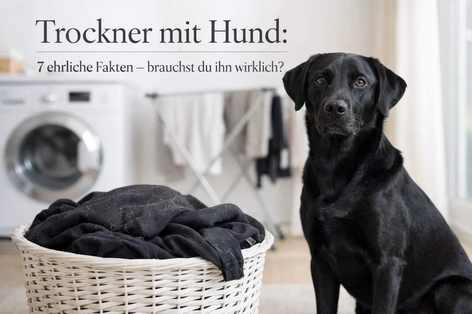 Trockner mit Hund: 7 ehrliche Fakten – brauchst du ihn wirklich?