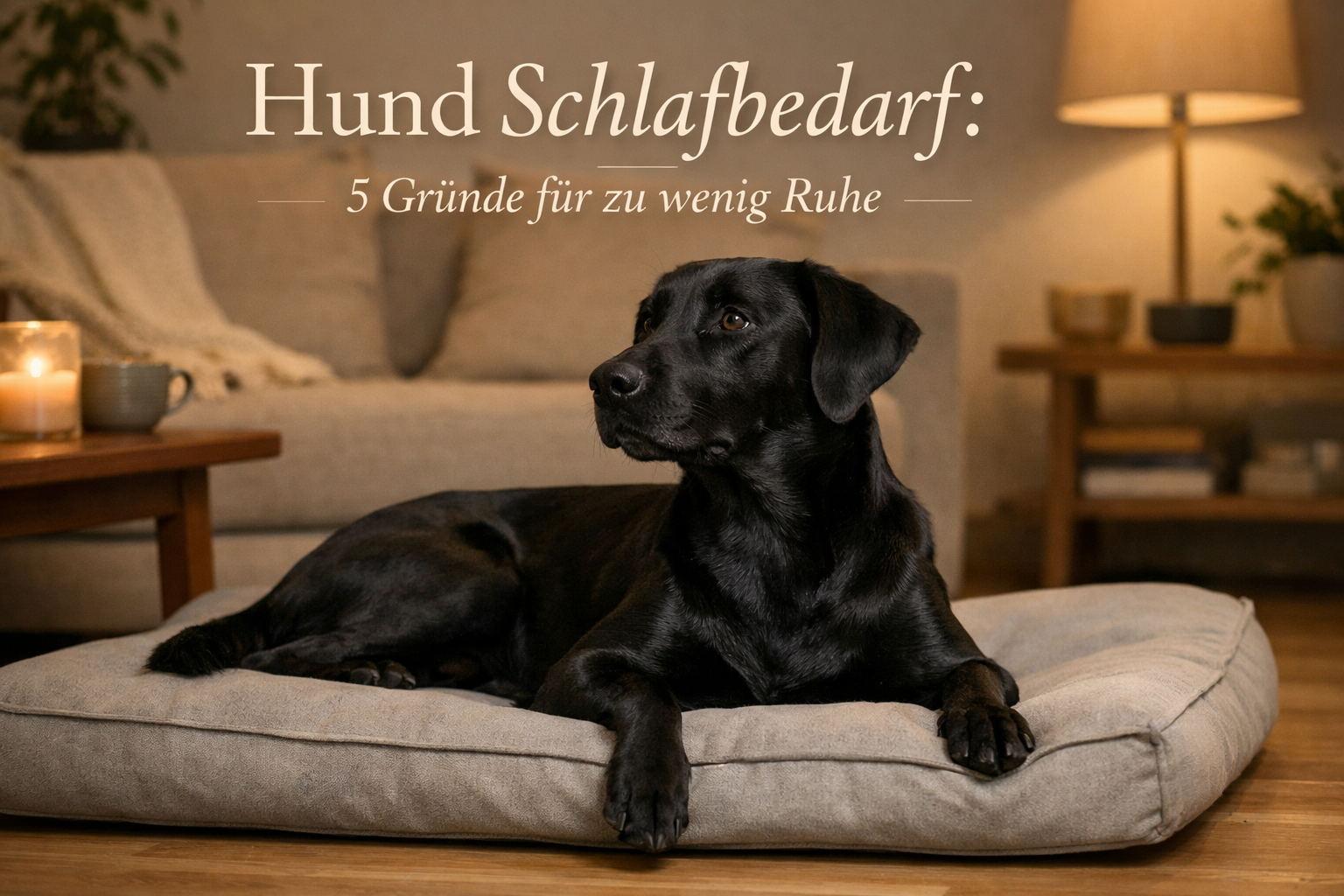 Hund Schlafbedarf: 5 Gründe, warum 16 Stunden oft nicht erreicht werden
