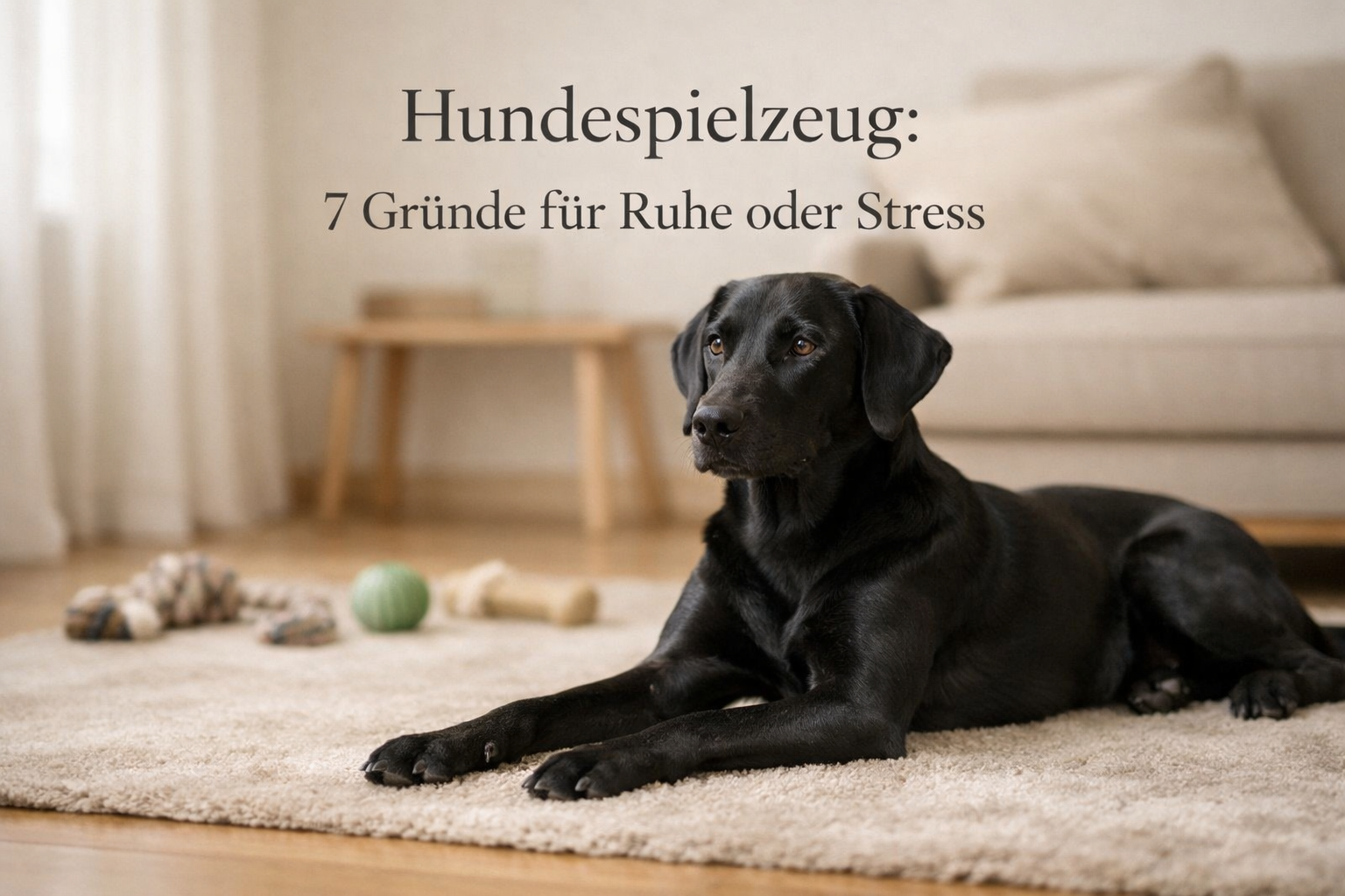 Hundespielzeug: 7 Gründe, warum es beruhigt – oder deinen Hund hochdreht