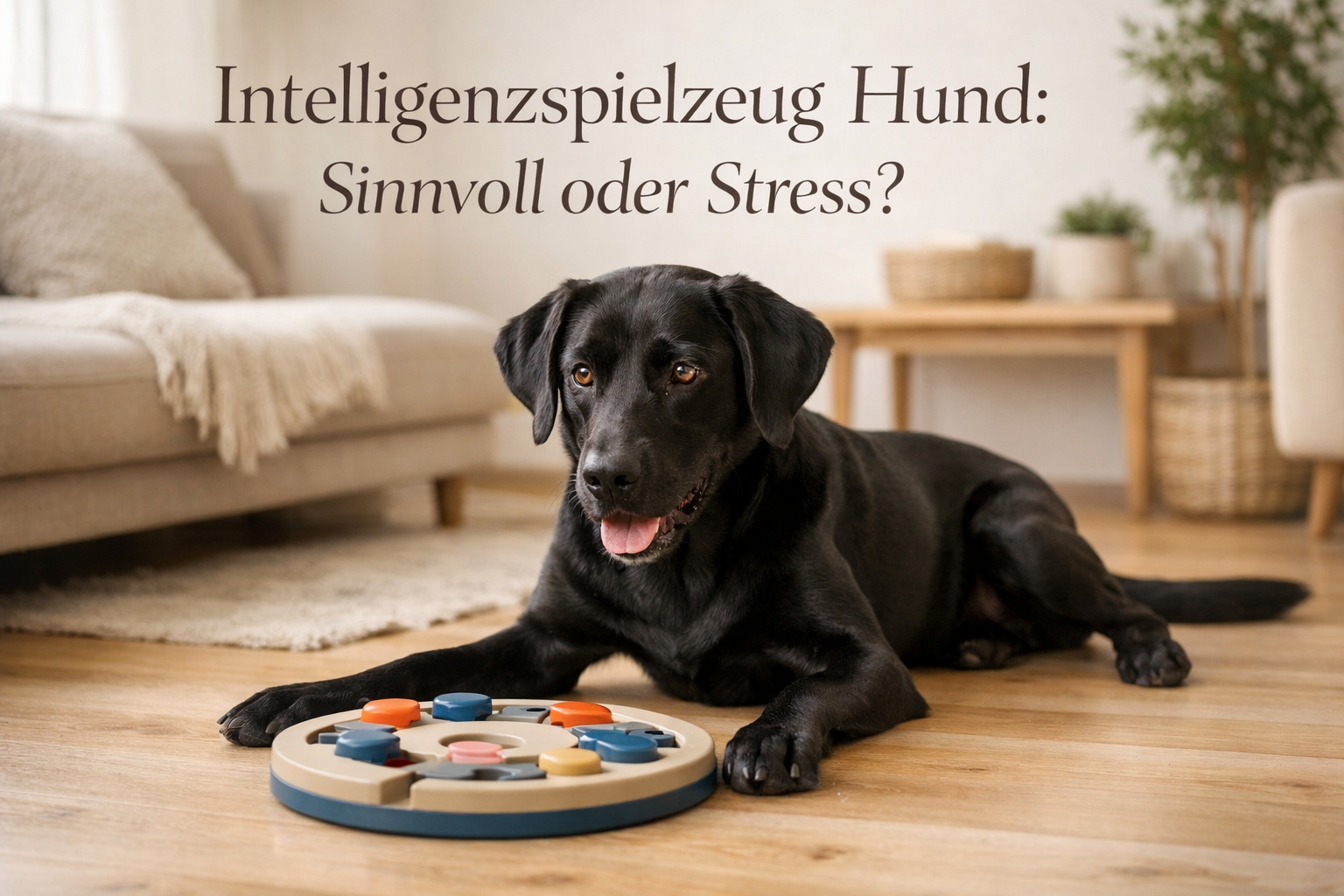 Intelligenzspielzeug Hund: 7 ehrliche Fakten – Sinnvolle Auslastung oder unnötiger Stress?