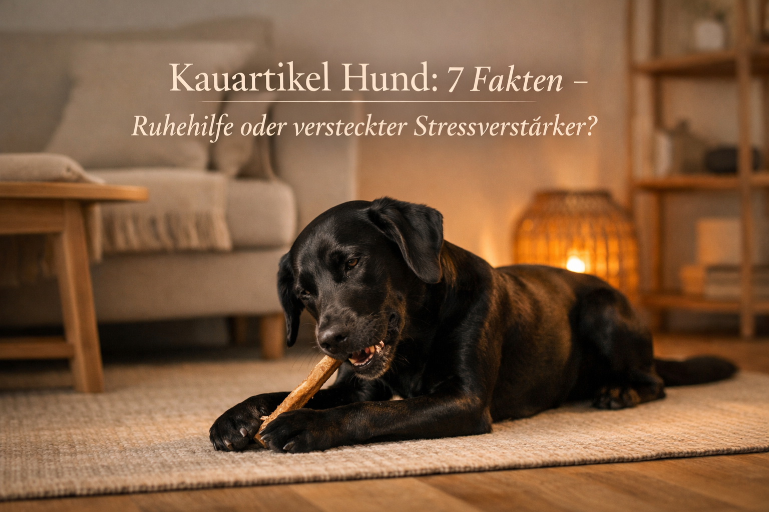 Kauartikel Hund: 7 Fakten – Ruhehilfe oder versteckter Stressverstärker?