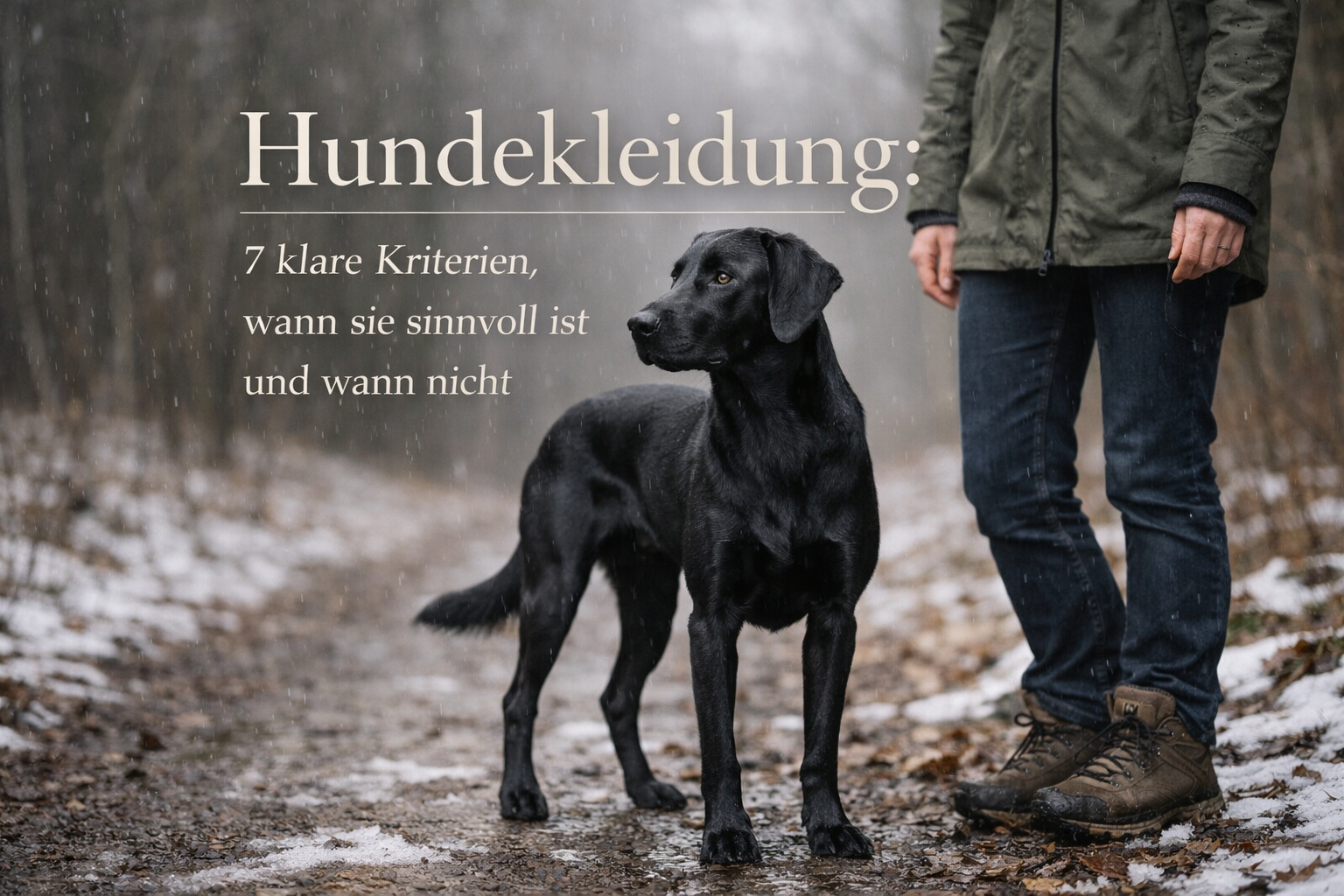Hundekleidung: 7 klare Kriterien, wann sie sinnvoll ist und wann nicht