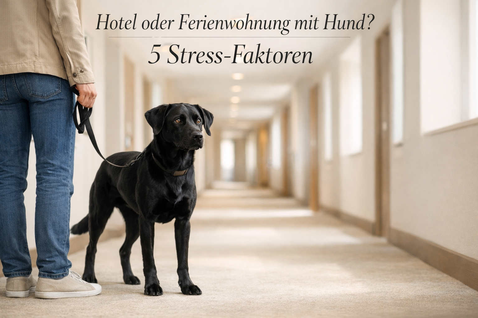 Hotel oder Ferienwohnung mit Hund? 5 Entscheidungsfaktoren für weniger Stress & bessere Ko-Regulation
