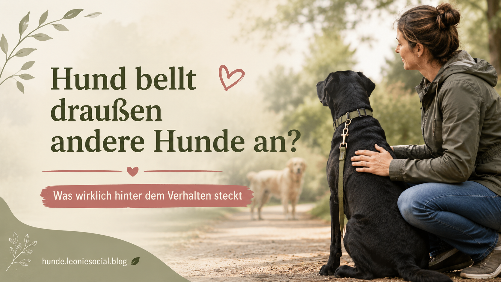 Hund bellt andere Hunde an? 5 Gründe, warum dein Hund draußen ausrastet und was wirklich hilft