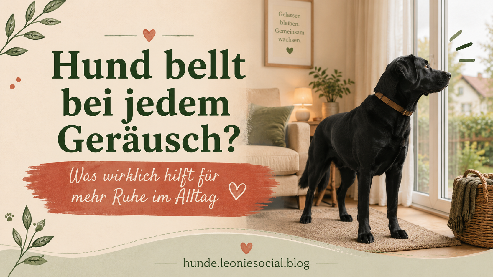 Hund bellt bei jedem Geräusch? 5 Gründe, warum dein Hund so schnell anschlägt und was wirklich hilft